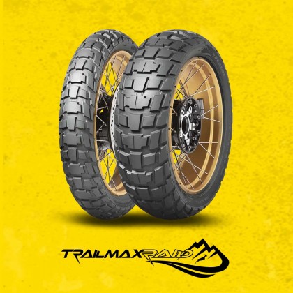 DUNLOP  RAID  110-80-19 & 150-70-17